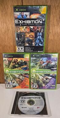 Original Xbox Exhibition Demo Disc Lot Vol 2 3 5 6
